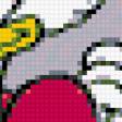 Предпросмотр схемы вышивки «дональд» (№138299)