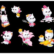 Схема вышивки «мультяшки»