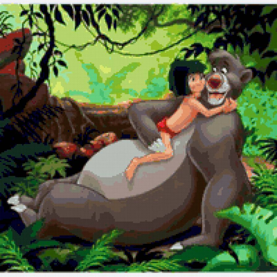 mowgli - disney - предпросмотр