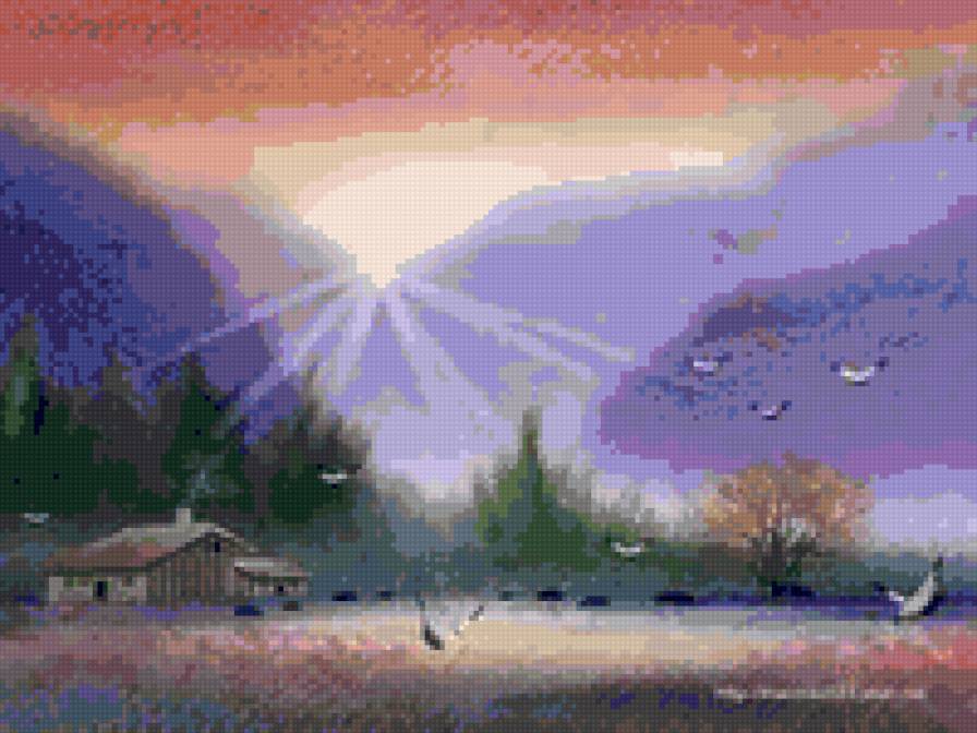 nice peisage - landscape - предпросмотр