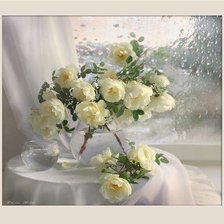 Схема вышивки «Розы»