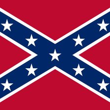 Схема вышивки «флаг конфедерации»