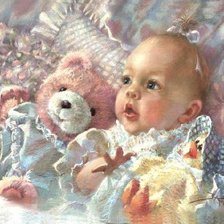 Схема вышивки «малышка»