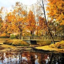 Схема вышивки «осень золотая3»