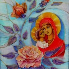 Схема вышивки «Заступница усердная»