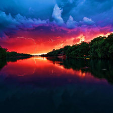 Схема вышивки «Рассвет»