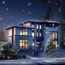 Схема вышивки «ДОМИК»