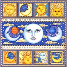 Схема вышивки «небо»