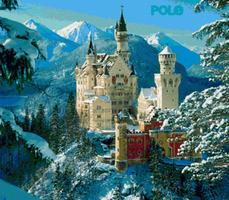 замок - дом, замок - предпросмотр