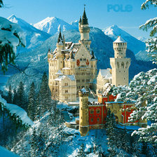 Схема вышивки «замок»