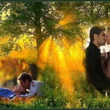 Схема вышивки «Закрой глаза, давай смотреть дыханьем»