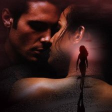 Схема вышивки «Я так люблю загадку твоих глаз»