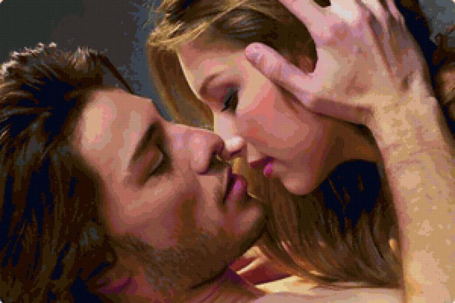 Поцелуи твои очень нежные... - любовь, романтика, пара, двое - предпросмотр