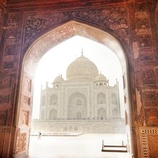 Схема вышивки «Индия, Тадж-махал»