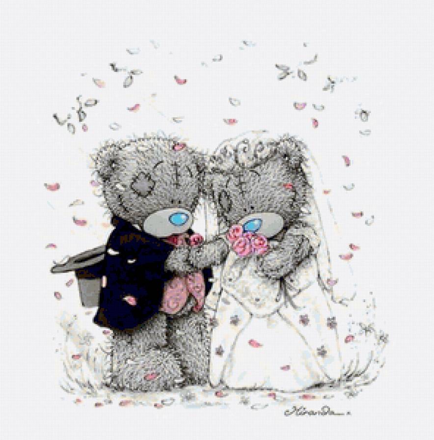 Серия "Мишка Тедди" Свадьба - свадьба, мишка тедди - предпросмотр