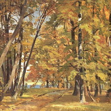 Схема вышивки «Иван Шишкин : Ранняя осень»