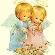 Схема вышивки «ангельский образ»