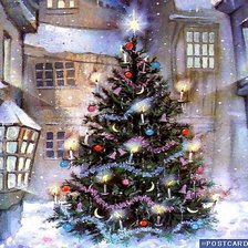 Схема вышивки «Новый год»