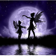 Схема вышивки «Лунные феи»