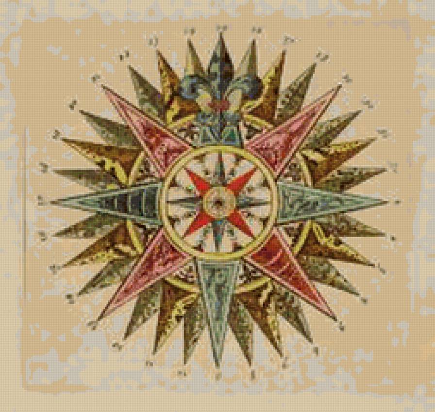 №139974 - море, компас, карты, узоры - предпросмотр