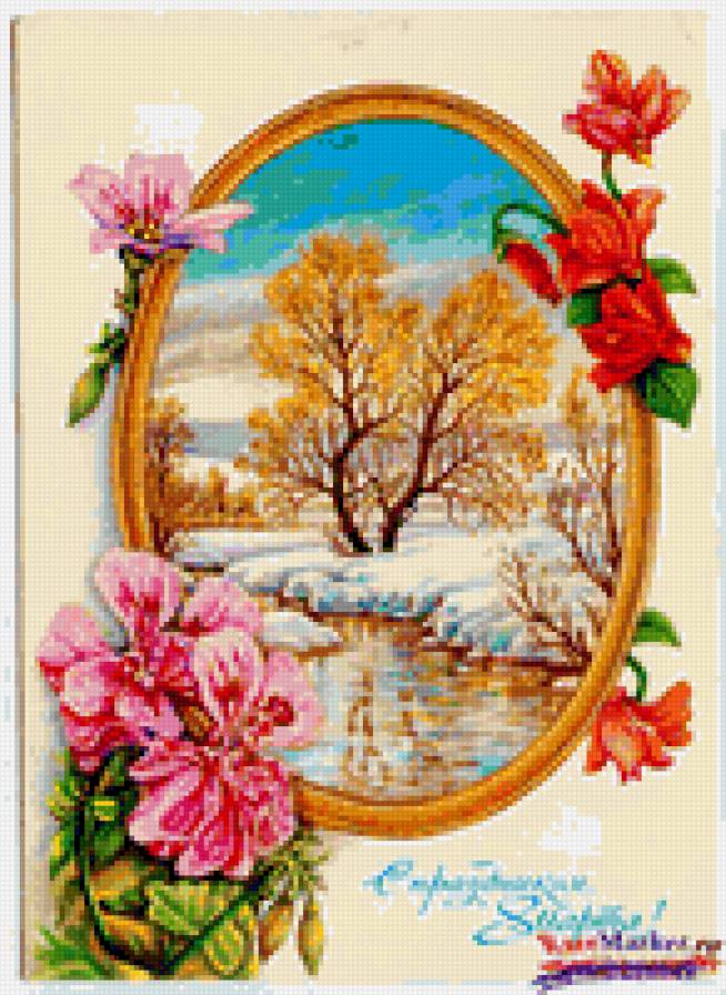 весна - времена года.пейзаж. - предпросмотр