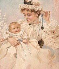 Схема вышивки «Старые открытки»