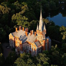 Схема вышивки «замки мира»