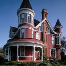 Схема вышивки «особняк»