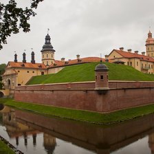 Схема вышивки «замки мира»