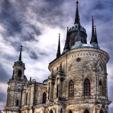 Схема вышивки «замки мира»