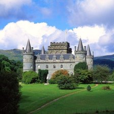 Схема вышивки «замки мира»