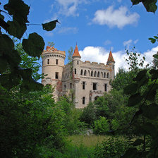 Схема вышивки «замки мира»