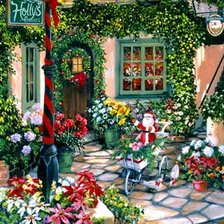 Рождественский дворик