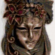 Схема вышивки «Маска 4»