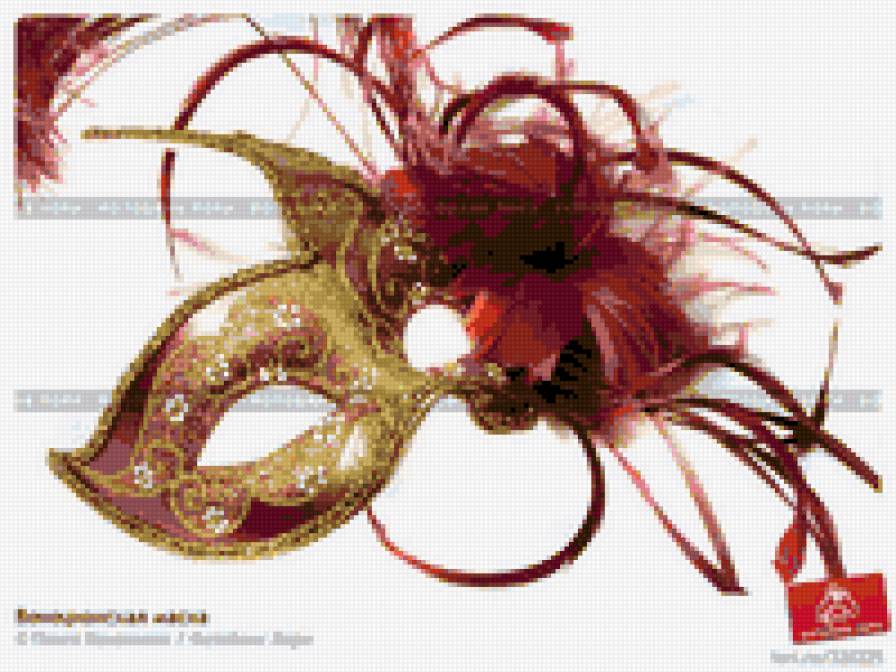 Маска 6 - карнавал, венеция, маска - предпросмотр