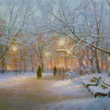 Схема вышивки «зимушка»