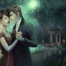 Схема вышивки «Свидание»