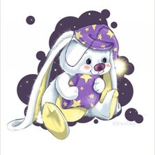 Схема вышивки «Зайчонок»