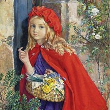 Схема вышивки «"Красная шапочка"»