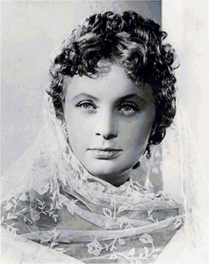 АННА НА ШЕЕ - шаль, женщина, анна, портрет, алла - предпросмотр