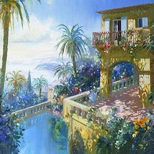 Схема вышивки «На море»