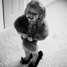 Схема вышивки «Маленькая модница»