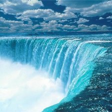 Схема вышивки «Водопад»