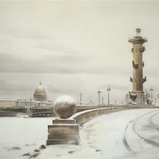 Зимний Петербург