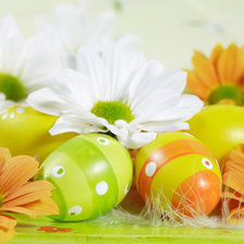 Схема вышивки «пасхальные яйца»