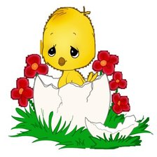 Схема вышивки «Цыпленок»