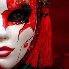 Схема вышивки «Маска Венеции - 1»