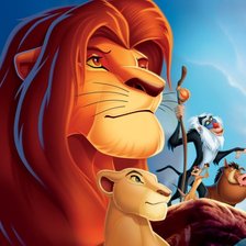 Схема вышивки «Король лев»