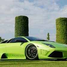 Схема вышивки «Ламборгини»