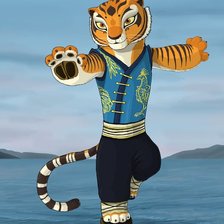 Схема вышивки «Мастер Тигрица»